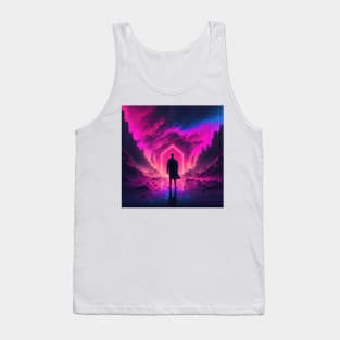 Synthwave apocalypse Tank Top